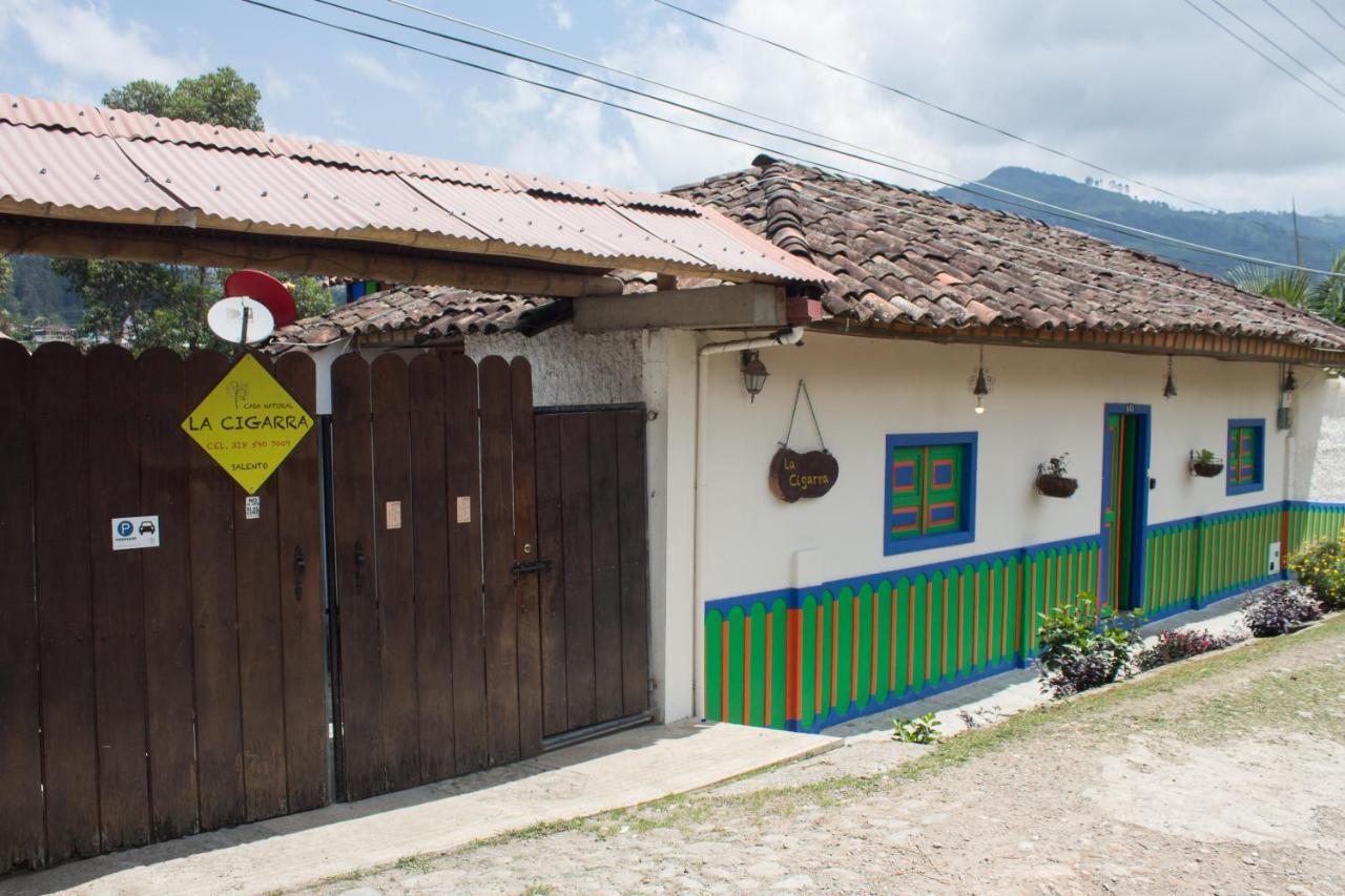 La Cigarra Casa De Huespedes Hotel ซาเลนโต ภายนอก รูปภาพ